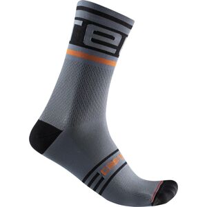 Castelli Prologo 15 Sock S/M modrá/oranžová