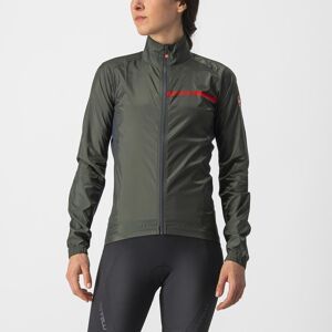 Castelli Squadra Stretch W Jacket XS zelená/šedá