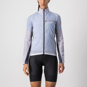 Castelli Squadra Stretch W Jacket XS stříbrná/šedá