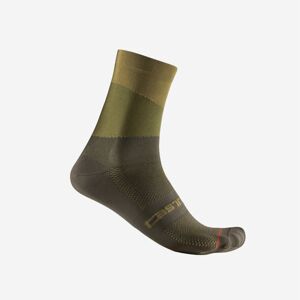 Castelli Orizzonte 15 Socks S/M zelená