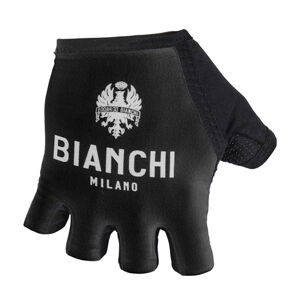 Bianchi Milano Cyklistické rukavice krátkoprsté - DIVOR - bílá/černá M