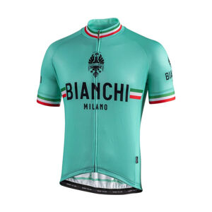 Bianchi Milano Cyklistický dres s krátkým rukávem - ISALLE - modrá S