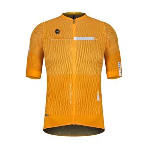 GOBIK Cyklistický dres s krátkým rukávem - CARRERA 2.0 MANGO - oranžová XL