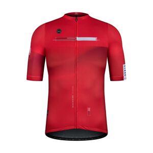 GOBIK Cyklistický dres s krátkým rukávem - STARK CRANBERRY - červená 2XL