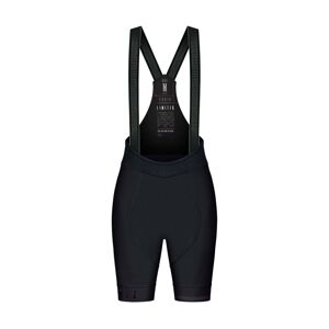 GOBIK Cyklistické kalhoty krátké s laclem - LIMITED 5.0 K9 LADY - černá M