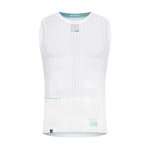GOBIK Cyklistické triko bez rukávů - SECOND SKIN - bílá L