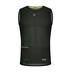 GOBIK Cyklistické triko bez rukávů - SECOND SKIN - zelená XL