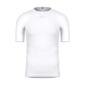 GOBIK Cyklistické triko s krátkým rukávem - LIMBER SKIN - bílá L-XL