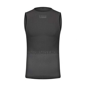 GOBIK Cyklistické triko bez rukávů - LIMBER SKIN - černá L-XL