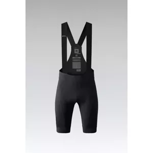 GOBIK Cyklistické kalhoty krátké s laclem - MATT 2.0 K10 - černá M