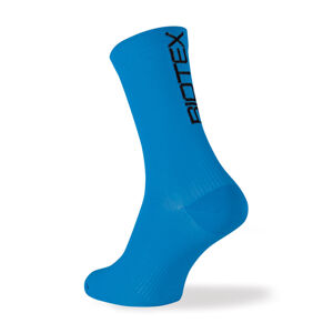BIOTEX Cyklistické ponožky klasické - PRO - modrá