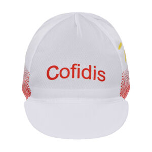 Bonavelo Cyklistická čepice - COFIDIS 2020 - červená/bílá