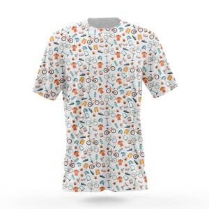 NU. BY HOLOKOLO Cyklistické triko s krátkým rukávem - RIDE ON - bílá/vícebarevná 2XL
