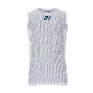 HOLOKOLO Cyklistické triko bez rukávů - AIR - bílá XL-2XL