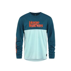 Horsefeathers Fury Ls Bike T-Shirt M modrá
