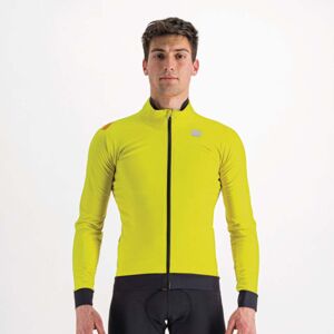 SPORTFUL Cyklistická větruodolná bunda - FIANDRE PRO - žlutá M