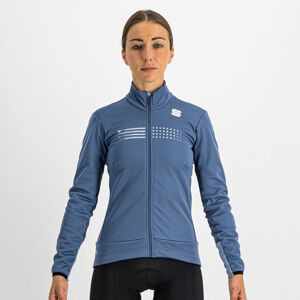 SPORTFUL Cyklistická zateplená bunda - TEMPO - modrá M