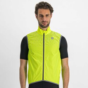 SPORTFUL Cyklistická vesta - REFLEX - žlutá XS
