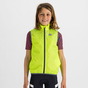 SPORTFUL Cyklistická vesta - KID REFLEX - žlutá 14Y