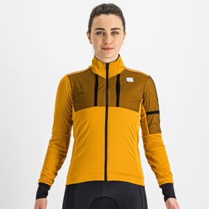 SPORTFUL Cyklistická zateplená bunda - SUPERGIARA - žlutá M