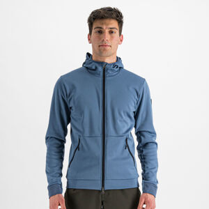 SPORTFUL Cyklistická větruodolná bunda - METRO SOFTSHELL - modrá L