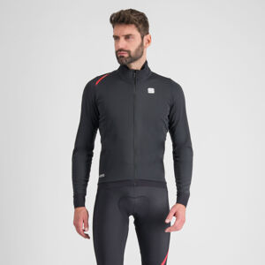 SPORTFUL Cyklistická zateplená bunda - FIANDRE - černá 3XL