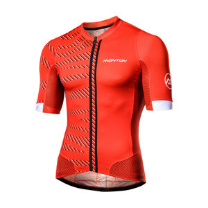 Monton Cyklistický dres s krátkým rukávem - SELVAGGIO - červená