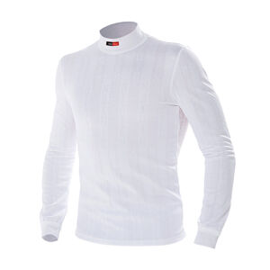 Biotex Cyklistické triko s dlouhým rukávem - WINDPROOF  - bílá