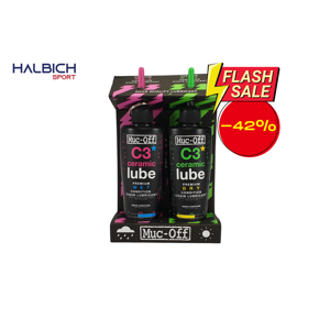 Muc-Off C3 Wet + Dry 120 Ml Twin Pack 120