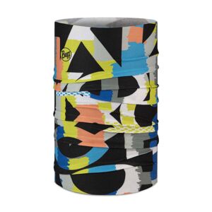 BUFF Cyklistický nákrčník - COOLNET UV® ENDI - černá/zelená/oranžová/modrá/bílá UNI