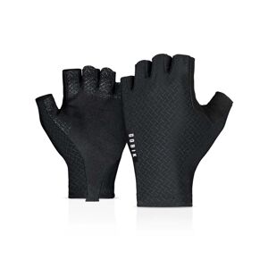 GOBIK Cyklistické rukavice krátkoprsté - BLACK MAMBA - černá 2XL