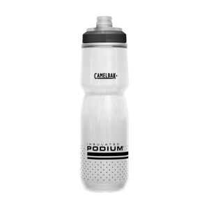 CAMELBAK Cyklistická láhev na vodu - PODIUM CHILL 0,71L - bílá/černá