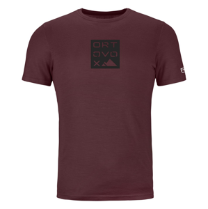 Ortovox 185 Merino Square TS M S vínová