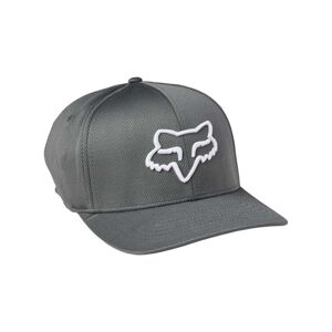 FOX Cyklistická čepice - LITHOTYPE FLEXFIT 2 - šedá L-XL