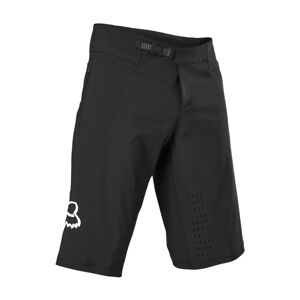 FOX Cyklistické kalhoty krátké bez laclu - DEFEND SHORTS - černá M