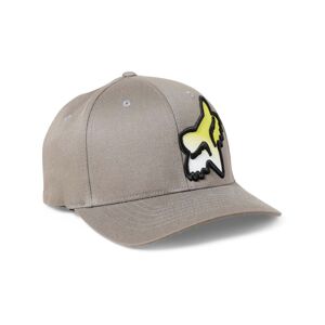 FOX Cyklistická čepice - TOXSYK FLEXFIT - šedá L-XL