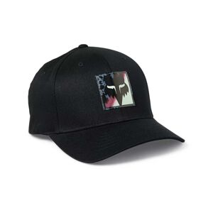 FOX Cyklistická čepice - DETONATE FLEXFIT - černá L-XL