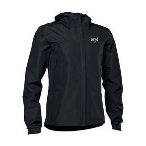 FOX Cyklistická voděodolná pláštěnka - RANGER 2.5-LAYER - černá XL