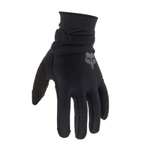 FOX Cyklistické rukavice dlouhoprsté - DEFEND THERMO - černá XL