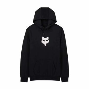FOX Cyklistická mikina - FOX HEAD FLEECE PO - černá 2XL