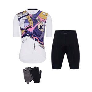 HOLOKOLO Cyklistický mega set - FANTASY ELITE LADY - vícebarevná/černá/bílá