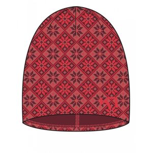 Kari Traa Rose Beanie - 100% Merino Wool UNI vínová