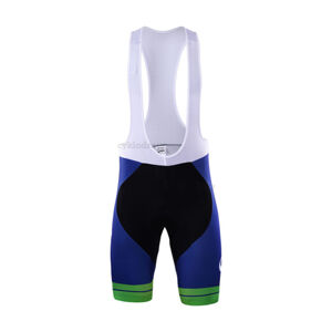 Bonavelo Cyklistické kalhoty krátké s laclem - ORICA 2017 - černá/modrá