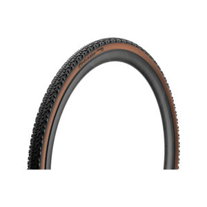 PIRELLI plášť - CINTURATO GRAVEL RC CLASSIC TECHWALL+ 45 - 622 60 tpi - černá/hnědá