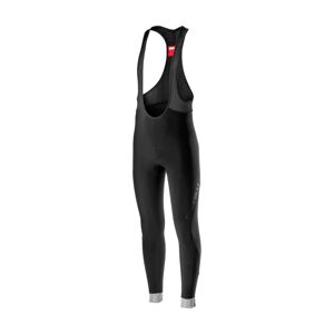 CASTELLI Cyklistické kalhoty dlouhé s laclem - TUTTO NANO WINTER - černá