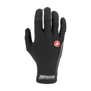 CASTELLI Cyklistické rukavice dlouhoprsté - PERFETTO LIGHT - černá M