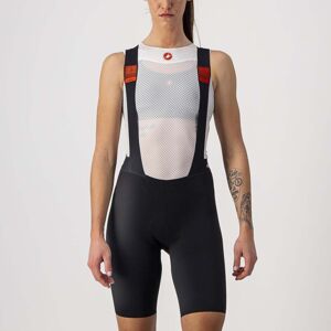 CASTELLI Cyklistické kalhoty krátké s laclem - PREMIO W LADY - černá S