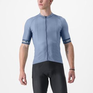 CASTELLI Cyklistický dres s krátkým rukávem - ENTRATA VI - světle modrá XL