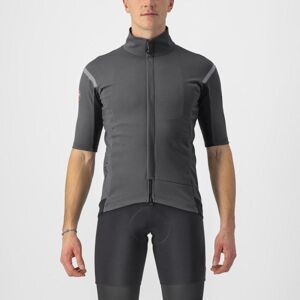 CASTELLI Cyklistický dres s krátkým rukávem - GABBA RoS 2 - šedá M