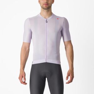 CASTELLI Cyklistický dres s krátkým rukávem - ESPRESSO - fialová S